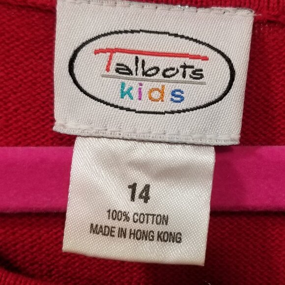 Girls' Talbots Kids L/S Sweater, Size 14, EUC - Picture 5 of 10